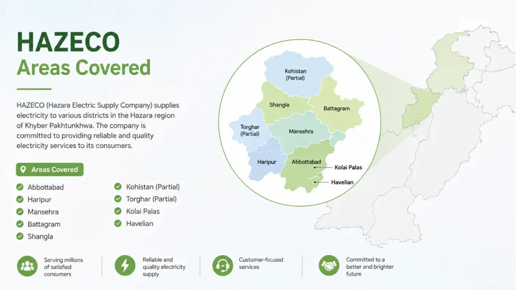 HAZECO Areas Coverd