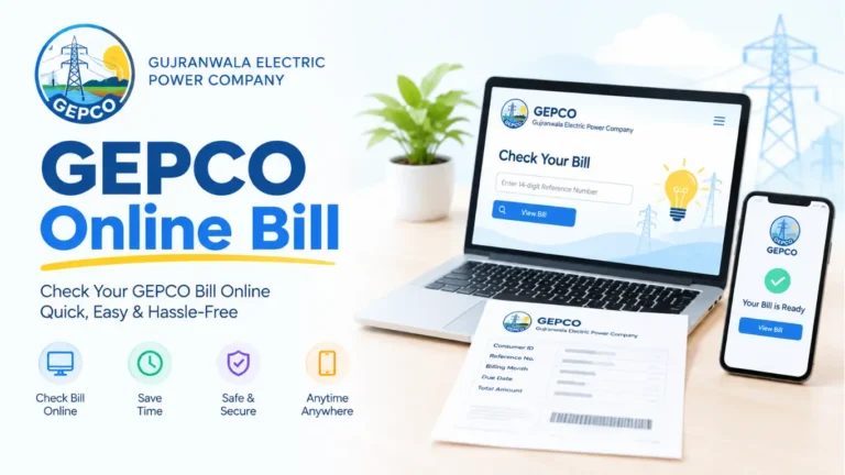 GEPCO Online Bill