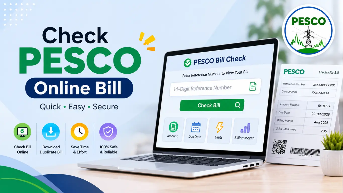 PESCO Online Bill