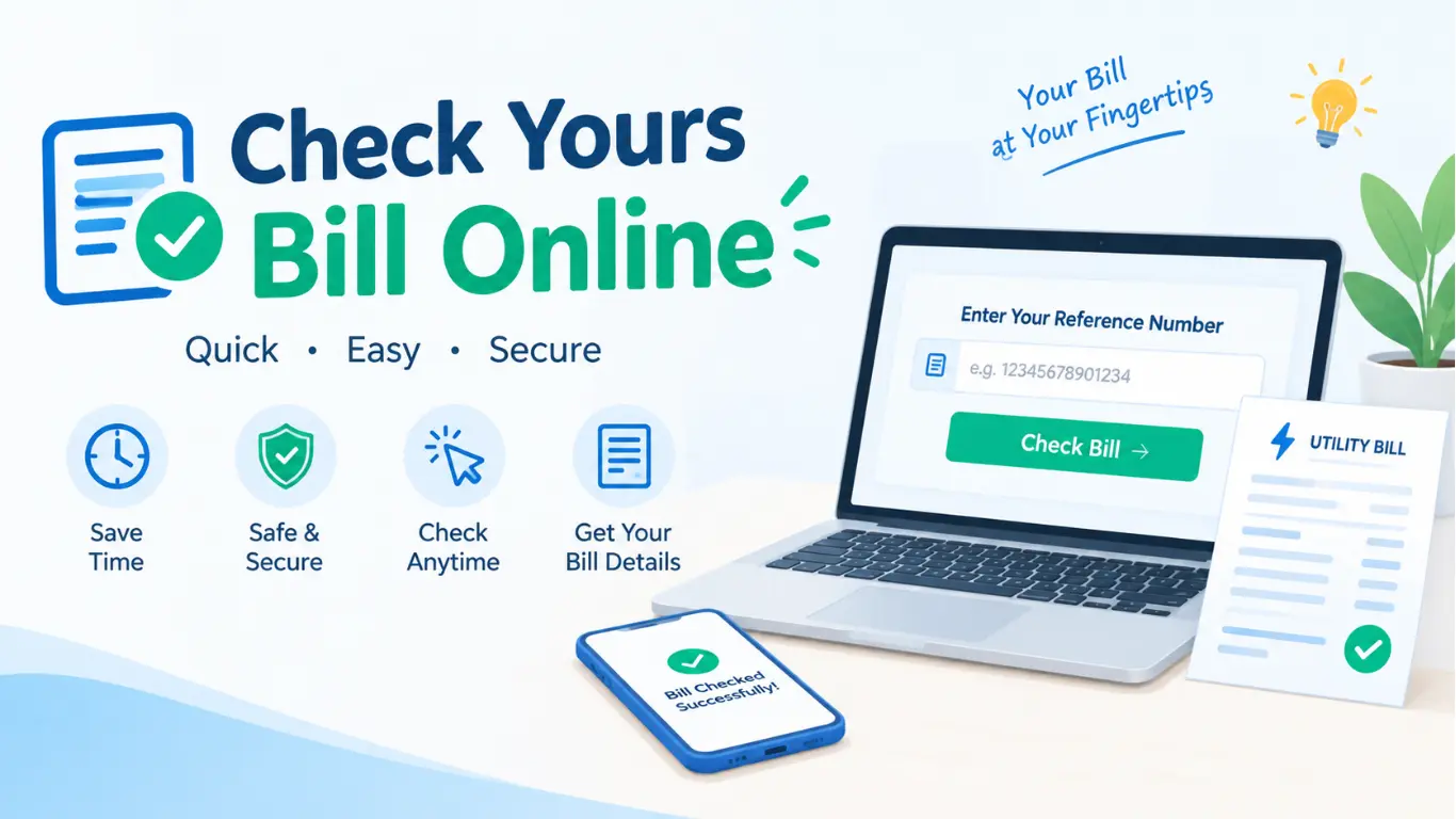 Check Yours Bill Online