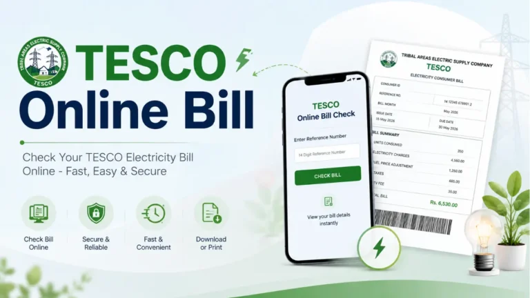TESCO Online Bill